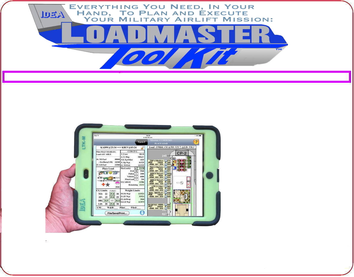 Loadmaster ToolKit Introduction